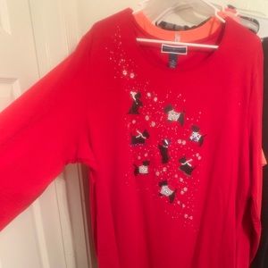 Long sleeve holiday shirt